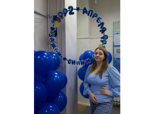 Мегионки присоединились к акции «Зажги синим»