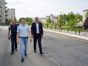 Глава города Алексей Петриченко проконтролировал исполнение поручений по благоустройству Мегиона и Высокого