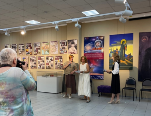В Экоцентре открылась выставка, посвящненная творчеству Николая Рериха