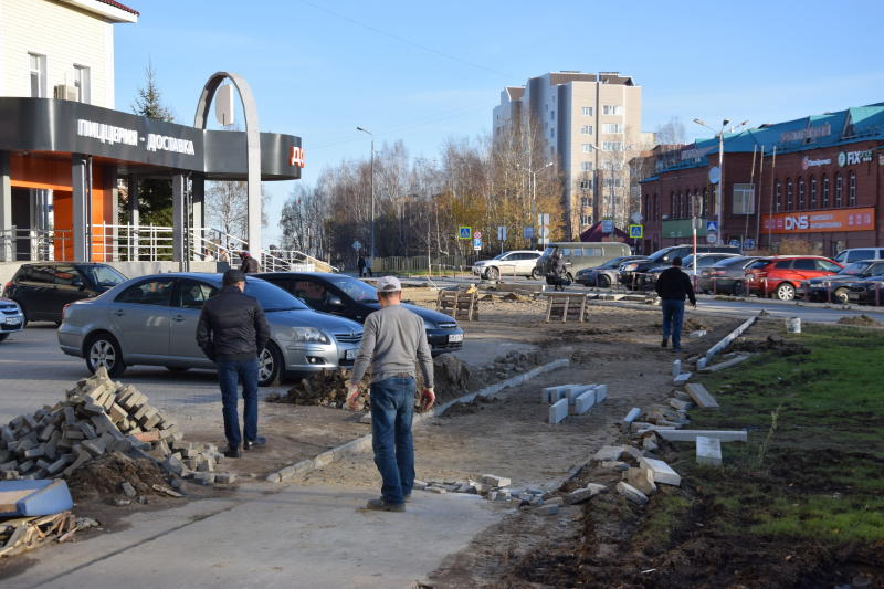 Тепловодоканал благоустраивает территорию после проведения ремонтных работ