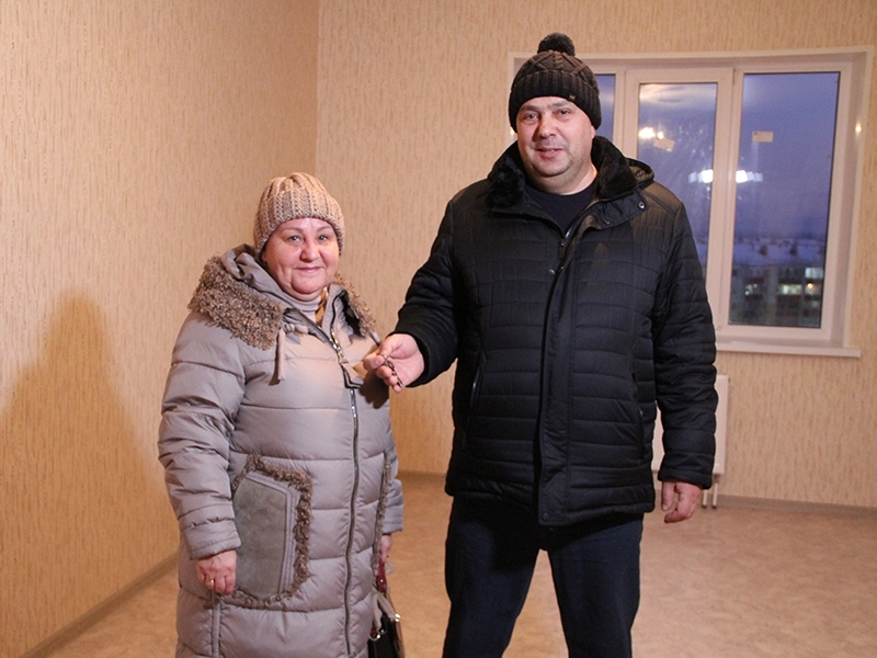 В новый год в новую квартиру