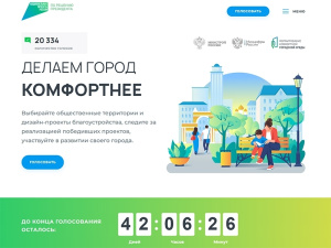 Более 15 тысяч югорчан отдали свои голоса в первые три дня всероссийского голосования за выбор новых объектов благоустройства
