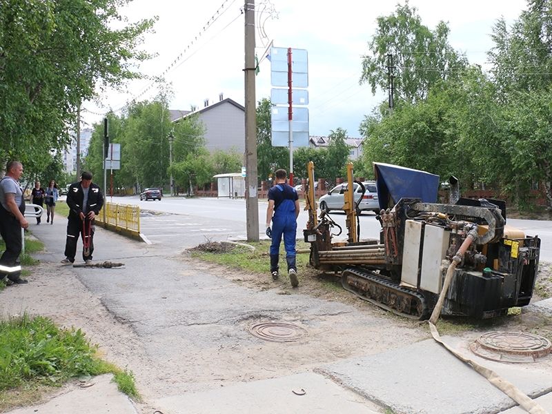 По Ленина ведется реконструкция уличного освещения