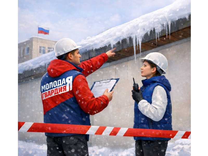«Молодая Гвардия Единой России» займётся обследованием крыш социально значимых объектов Югры на предмет безопасности