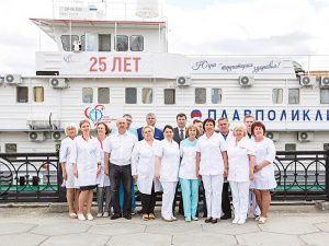 Летняя навигация плавполиклиники «Николай Пирогов» начнется 30 мая