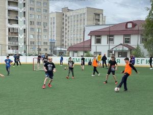 Соревнования по мини-футболу среди дворовых команд, посвященные Дню России