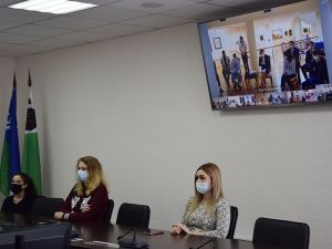 Наталья Комарова встретилась с активными школьниками региональной команды «Большая Перемена»