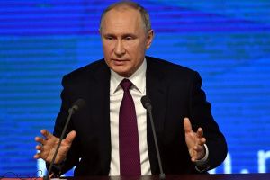 В Москве в 17-й раз проходит большая пресс-конференция Владимира Путина  