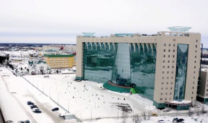 В Нижневартовске сдали хозяйственный блок центральной больницы