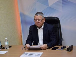 Глава города Олег Дейнека доложил о принятых в городе мерах в связи с COVID-19 на заседании регионального оперативного штаба
