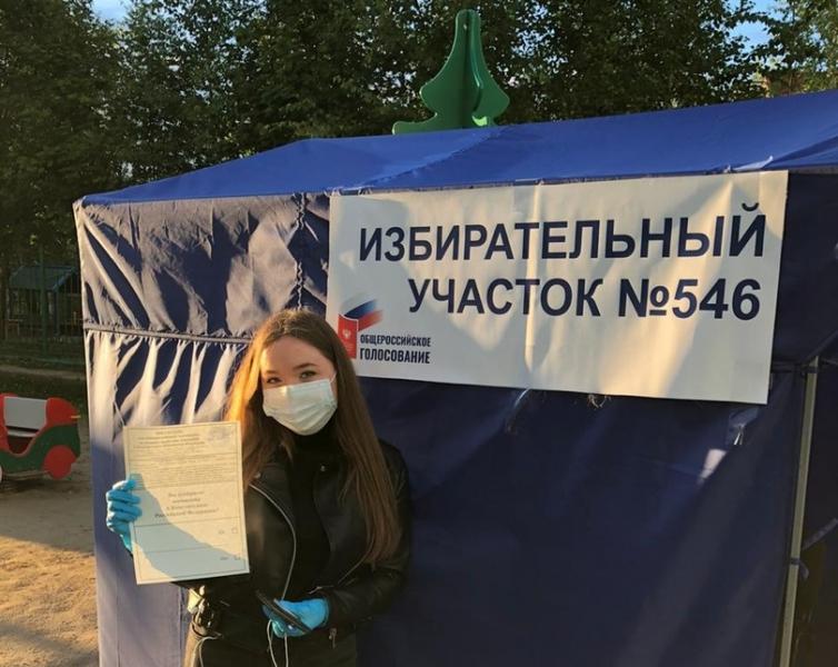 Молодежь голосует за будущее своей страны