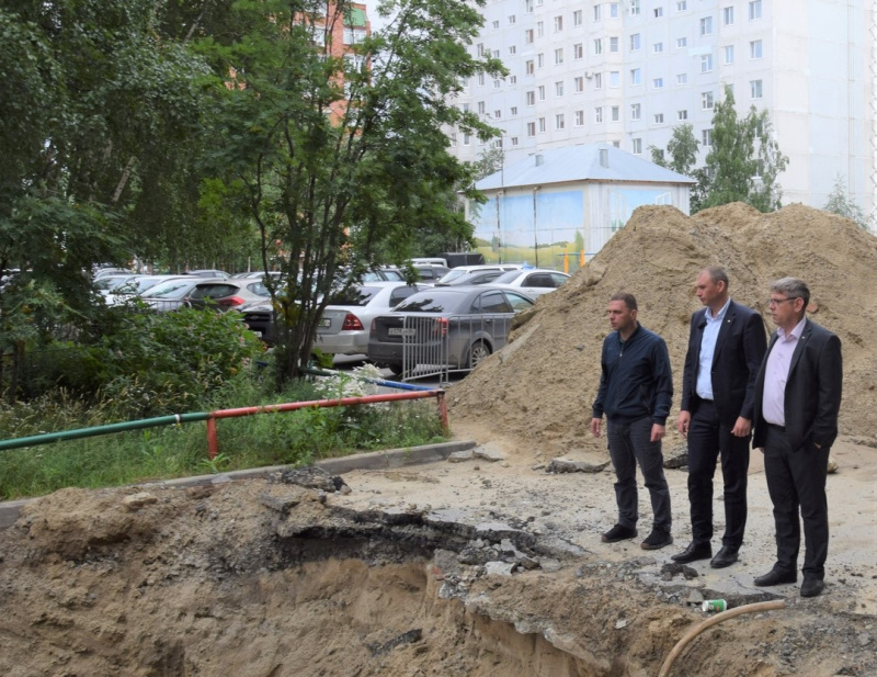 Капитальный ремонт теплосетей в Мегионе