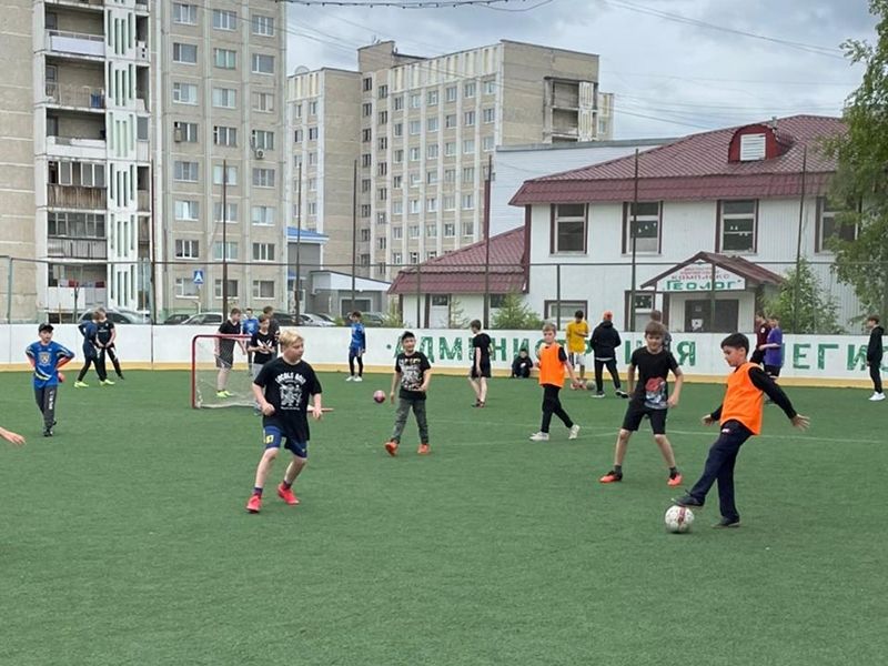 Соревнования по мини-футболу среди дворовых команд, посвященные Дню России