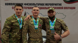 Глеб Дильмухаметов, Тимур Газеров и Сергей Стрюков представили Мегион на соревнованиях «Герои нашего времени»