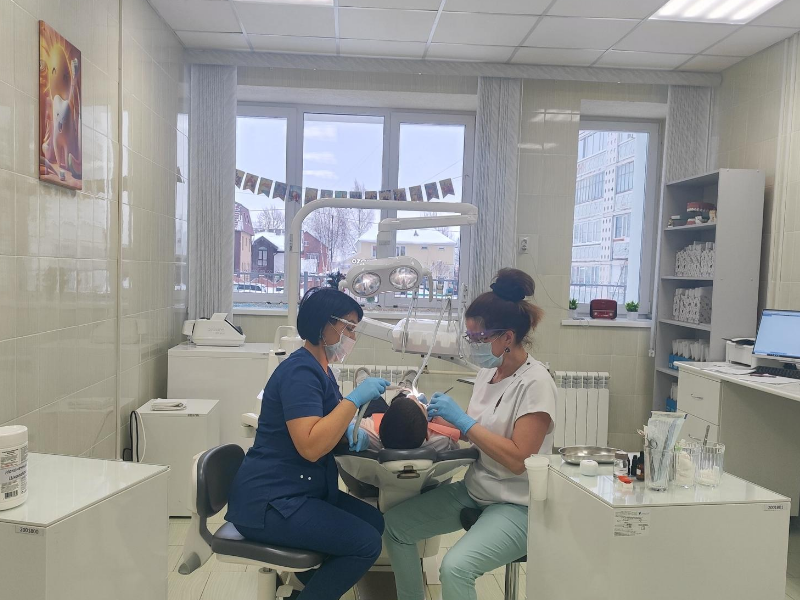 В Мегионе открылся обновлённый школьный стоматологический кабинет