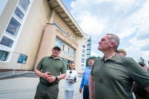Руслан Кухарук посетил ДНР с рабочей поездкой