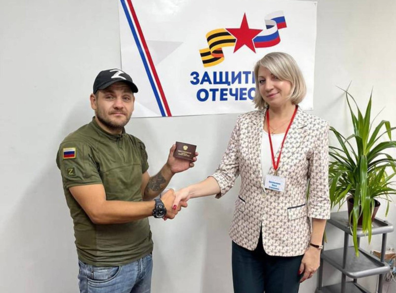 Ветеран боевых действий СВО получил поддержку от фонда «Защитники Отечества» в Мегионе