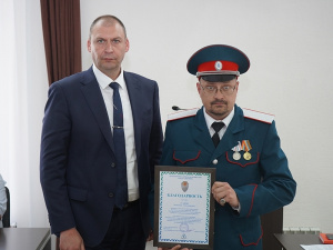 Награды для мегионских казаков