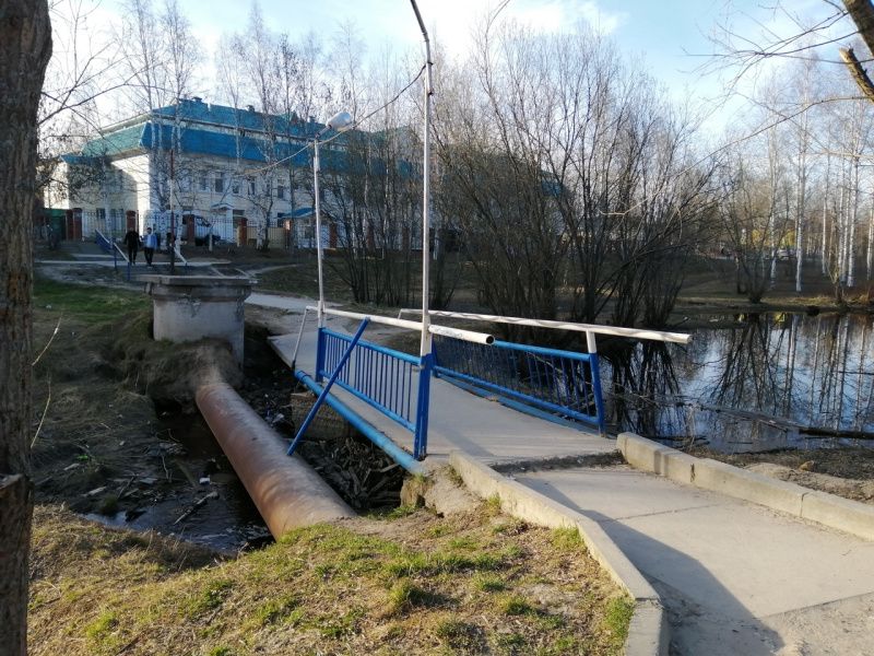 Мост через Саймув районе Психоневрологической больницы отремонтируют 