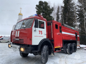 С 13 по 19 января в Югре пожарно-спасательные подразделения ликвидировали 33 пожара 