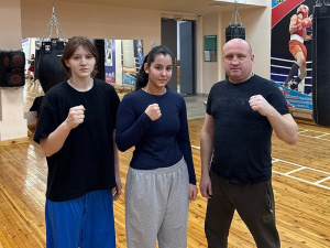 Мегионские спортсменки готовятся к первенству Уральского федерального округа по боксу!