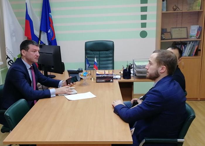 На приеме у Евгения Макаренко