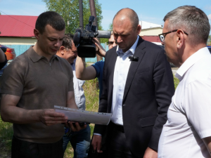 В Высоком началось строительство сквера им. Венера Каипова