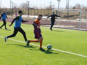 В преддверии Дня Победы в Мегионе стартовал турнир по мини – футболу