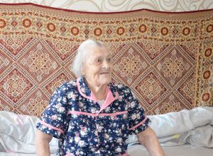Жительнице Мегиона, ветерану Великой Отечественной войны  Александре Воронцовой исполнилось 95 лет 