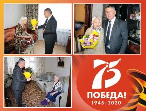 Глава Мегиона Олег Дейнека вручил первые юбилейные медали в честь 75-летия Победы