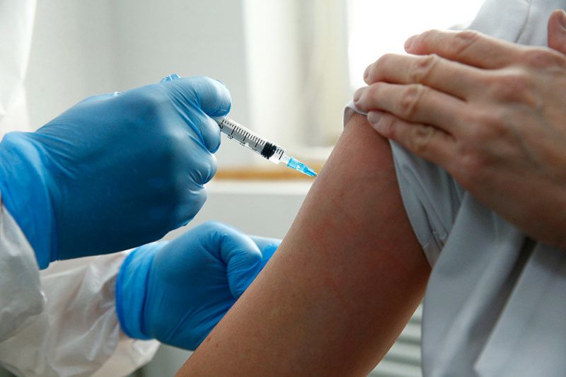 Пункт вакцинации во взрослой поликлинике работает без выходных