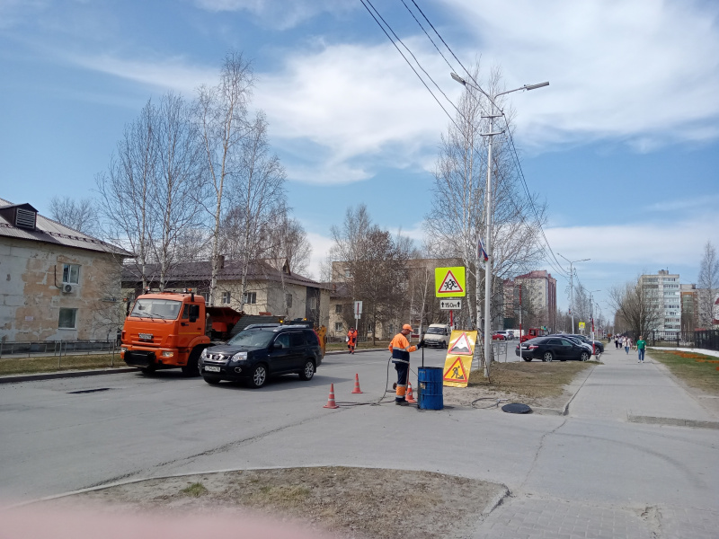 Начался ремонт городских дорог