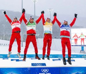Лыжник из Междуреченского Сергей Устюгов стал олимпийским чемпионом