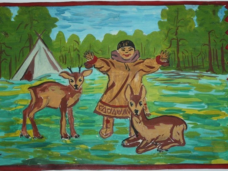 Юные художники Югры могут показать своё детство в рисунке