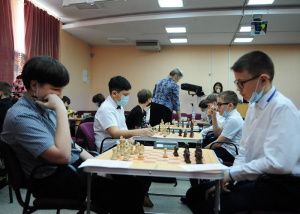 Юные шахматисты на «Белой ладье»