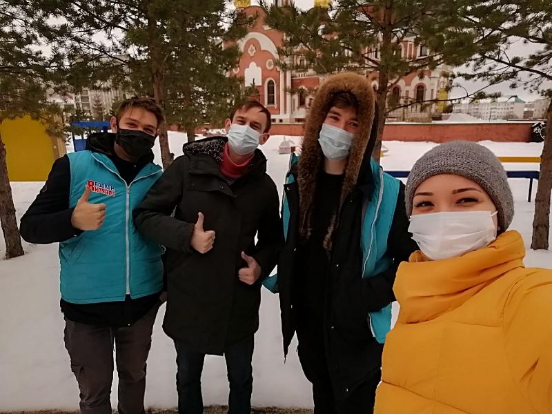 С пользой для себя и для других провели выходной день мегионские молодогвардейцы