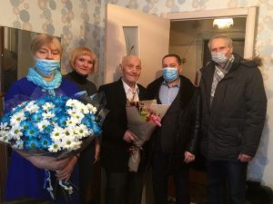 Ветерану Великой Отечественной войны Михаилу Никифоровичу Родионову исполнилось 95 лет