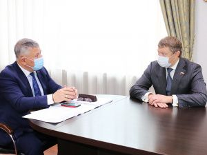 Мегион посетил с рабочим визитом депутат Госдумы РФ Евгений Марков