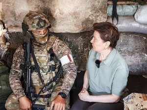 Наталья Комарова встретилась с военнослужащими из Югры, находящимися в зоне СВО