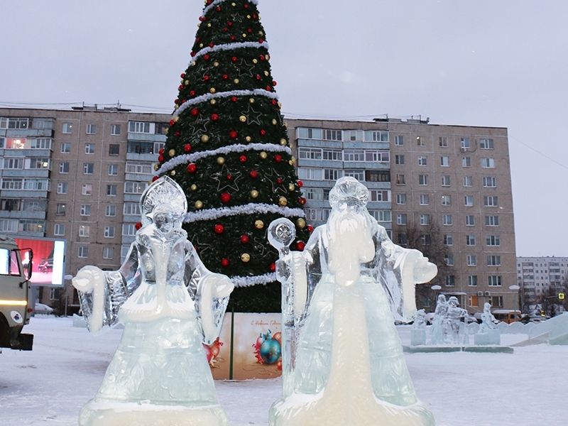 Новый год и Рождество в Мегионе!