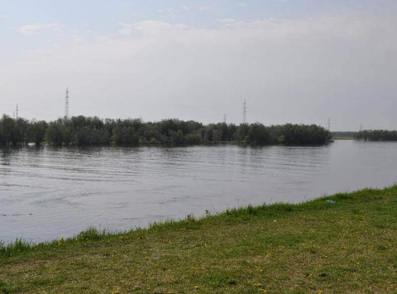 Уровень воды в Оби на 26 мая составляет 880 сантиметров