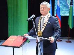 Состоялась инаугурация главы города Мегиона Олега Дейнека