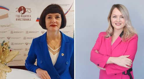 Мегионские преподаватели Надежда Вострецова и Ольга Иванова стали обладателями премии как лучшие учителя Югры