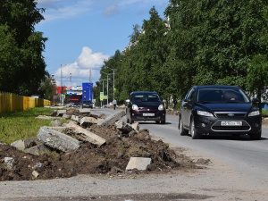 На улице Свободы начался капитальный ремонт