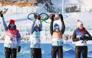 Сборная России по биатлону завоевала второе место в женской эстафете на Олимпиаде 