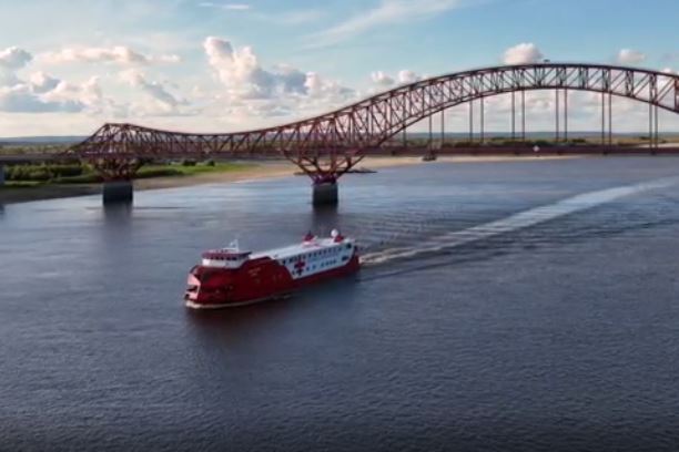 В Югру прибыл теплоход медицинского назначения «Святитель Лука»