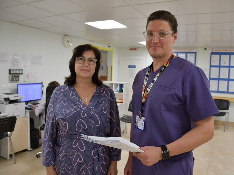 Два диагноза, одно решение: сургутские врачи помогли пациентке с двумя серьёзными заболеваниями