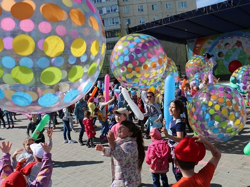 День защиты детей в Мегионе