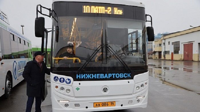 В Нижневартовске появились 9 новых автобусов