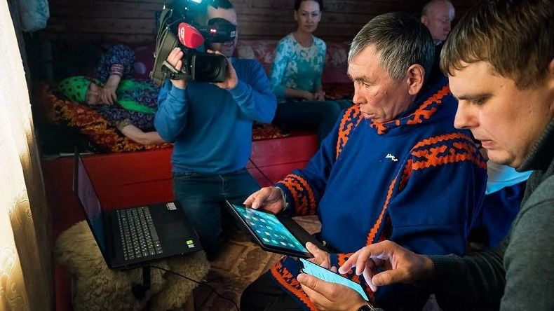 На этностойбище в Нижневартовском районе провели интернет